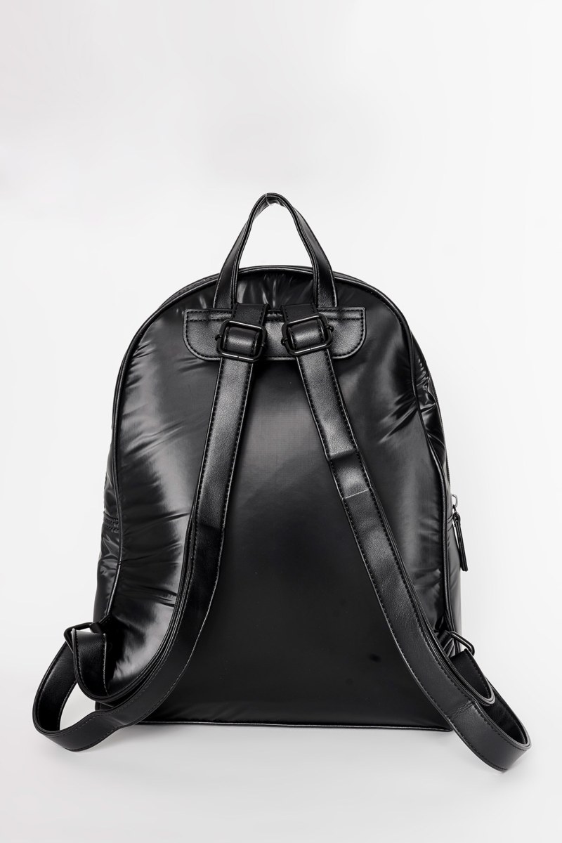 QUILTED METALIZED BACKPACK-25839129-110