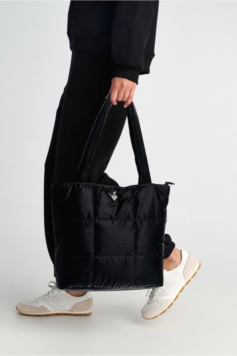 QUILTED SHOPPER BAG-25839137-110