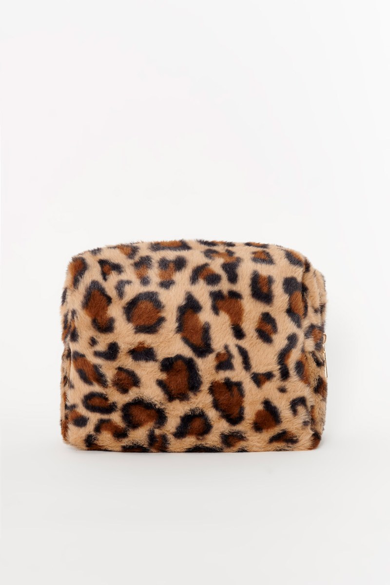 POUCH WITH SYNTHETIC FUR-25839138-302