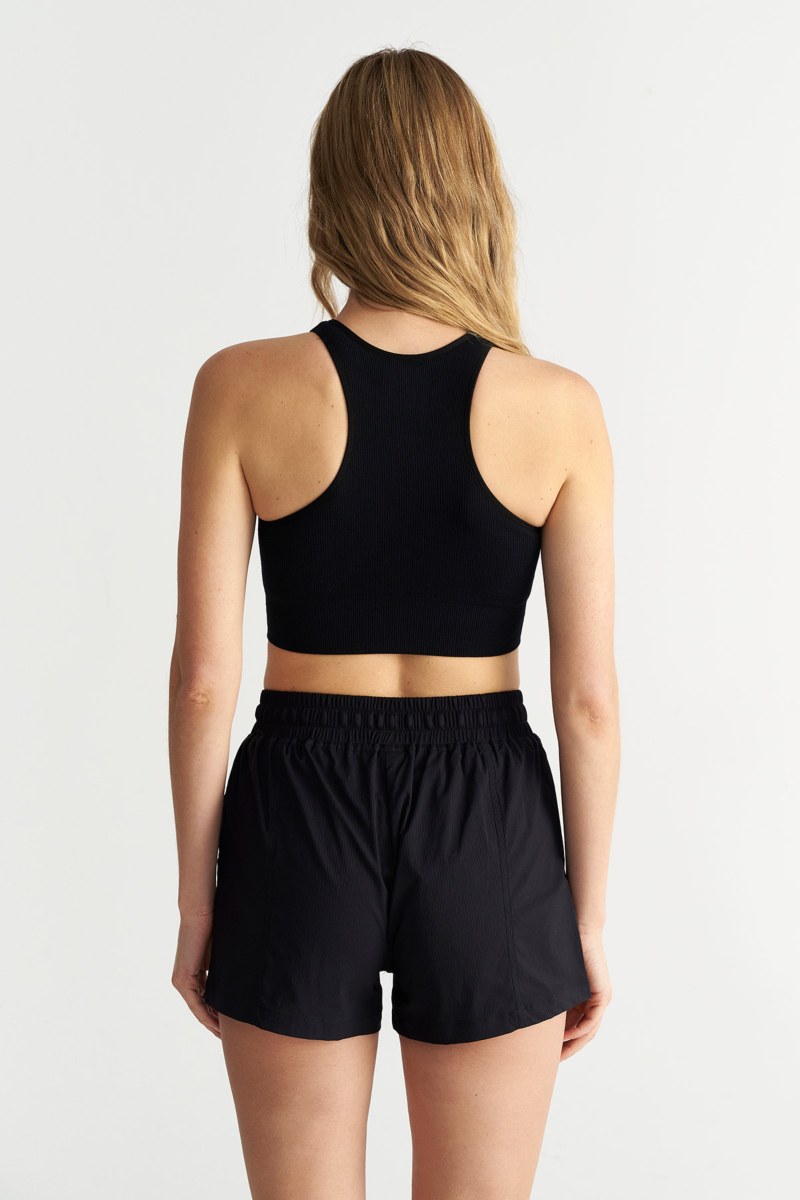 SPORTS HIGH WAISTED SHORTS-25840008-110