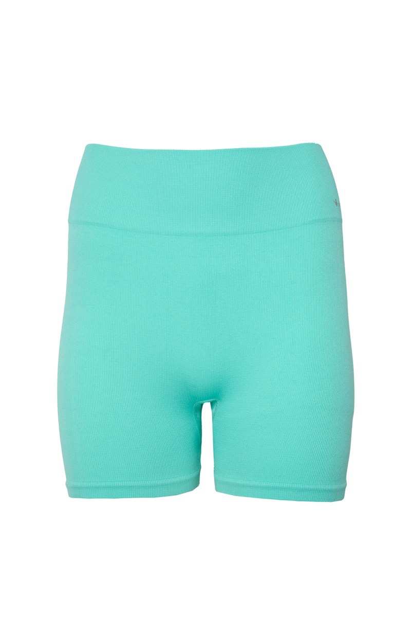 SEAMLESS HIGH WAISTED RIBBED BIKER LEGGINGS-25840033-961