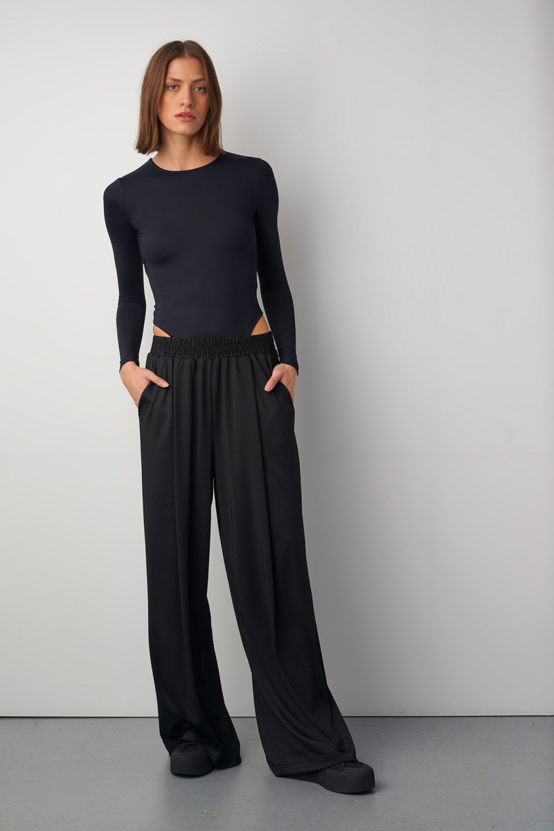 FLARED ΨΗΛΟΜΕΣΟ ΑΘΛΗΤΙΚΟ ΠΑΝΤΕΛΟΝΙ ΜΕ ΠΙΕΤΕΣ-25841115-110