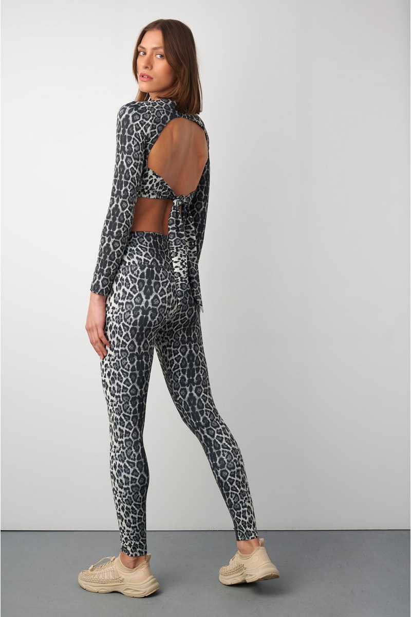 LEOPARD PRINTED SPORTS CROP TOP WITH WAIST TYING FASTENING-25842116-214