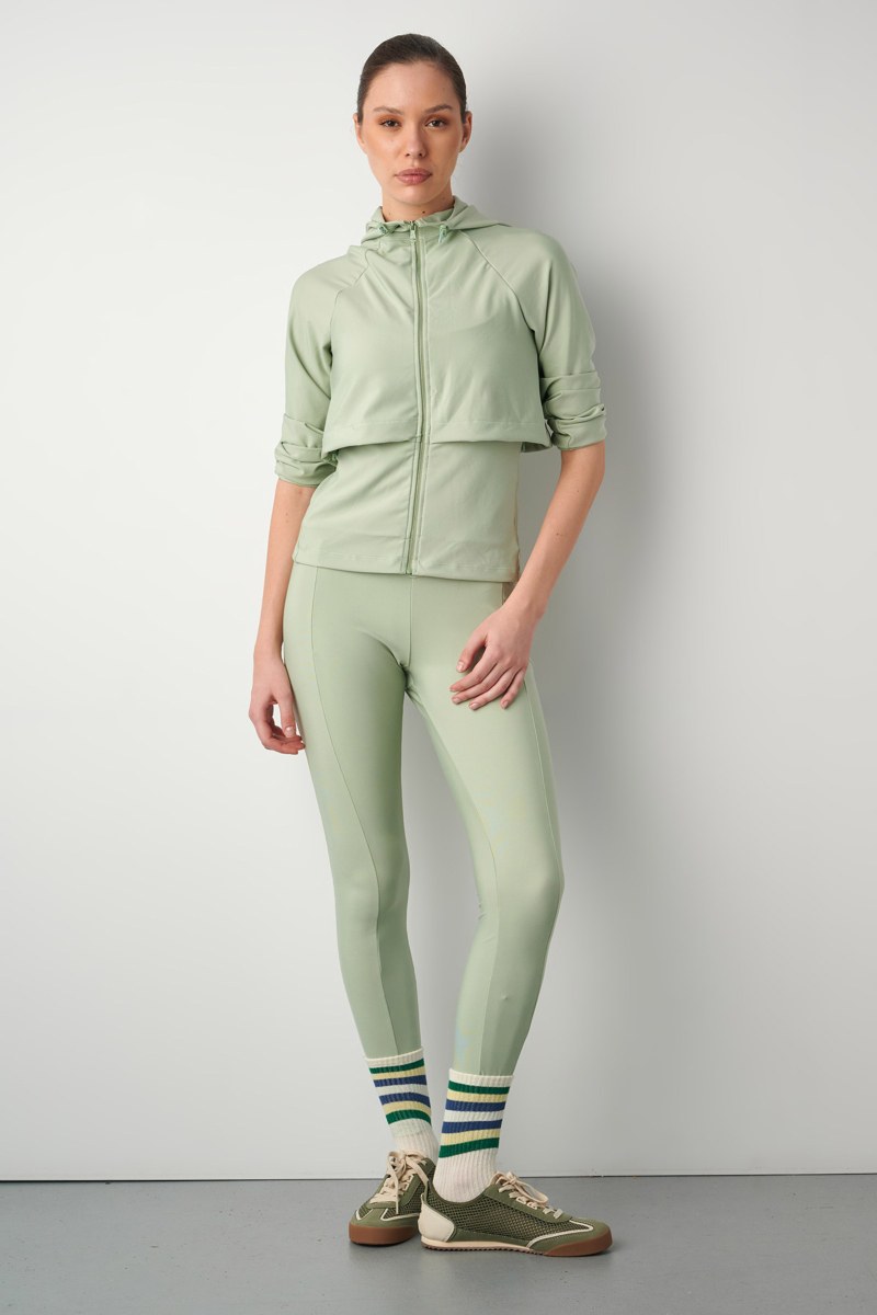 ASSYMETRICAL HOODED JACKET-25843027-518