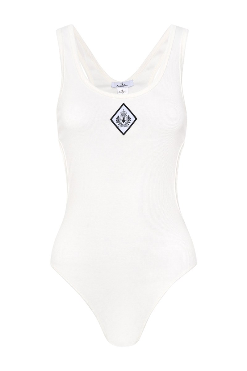 OPEN BACK MONOCHROME BODYSUIT-25846046-102