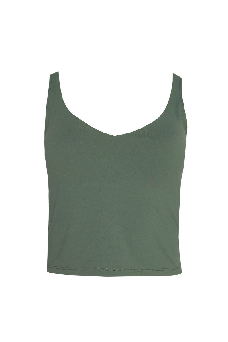 SATIN TOUCH MONOCHROME SPORTS CROP TOP WITH INNER CUPS-25848022-525