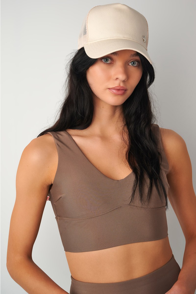 MONOCHROME SPORTS BRA WITH WIDE BAND-25848029-208