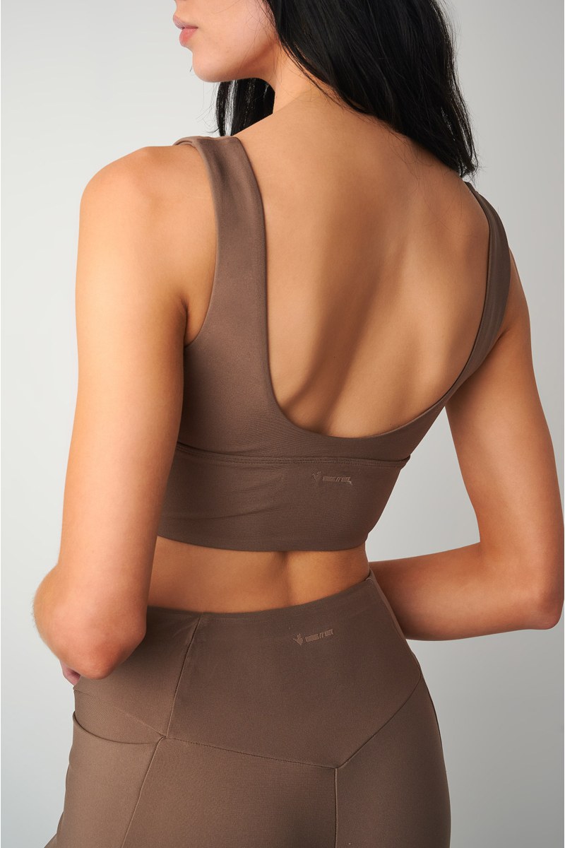 MONOCHROME SPORTS BRA WITH WIDE BAND-25848029-208