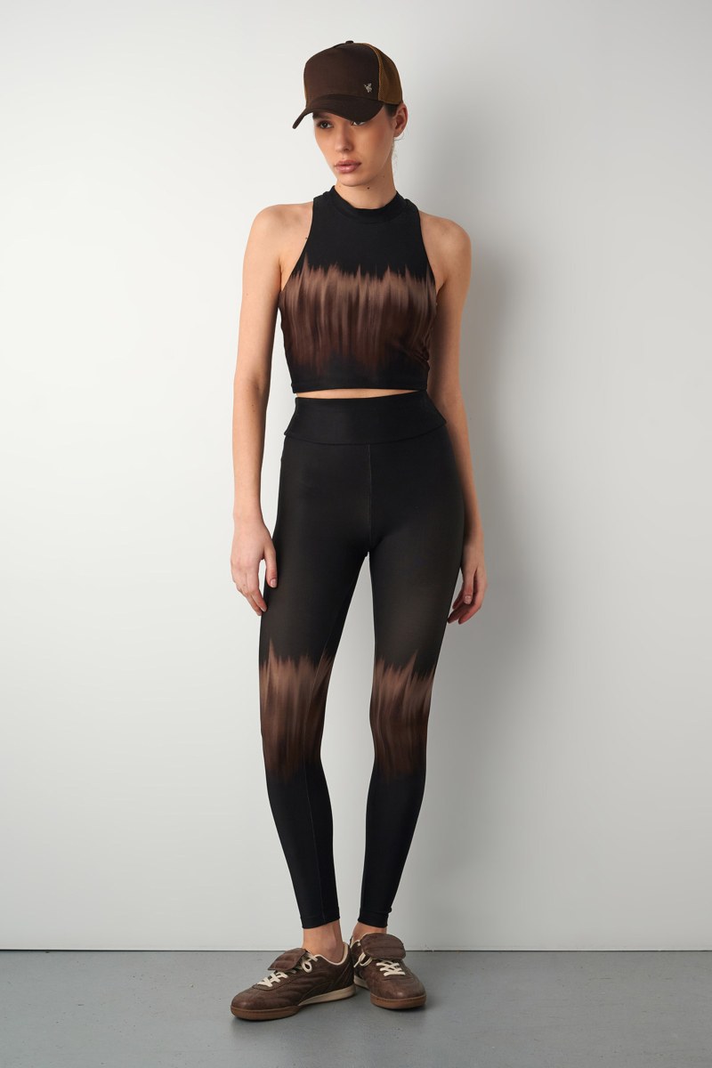 TIE-DYE SLEEVELESS CROP TOP / SPORTS BRA-25848030-332