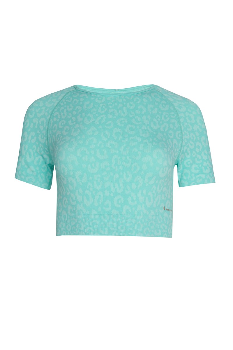 LEOPARD PRINTED SEAMLESS SPORTS CROPPED TOP-25848032-961