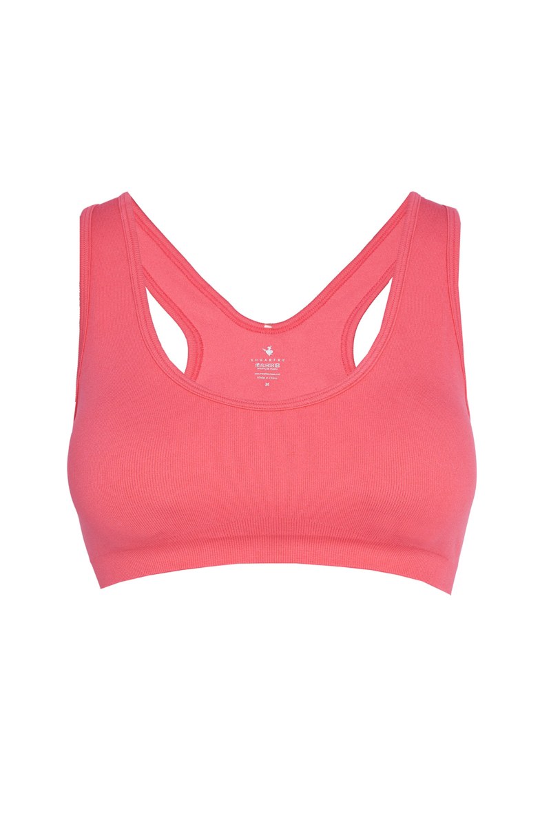 MONOCHROME SEAMLESS SPORTS CROP TOP / BRA-25848040-622