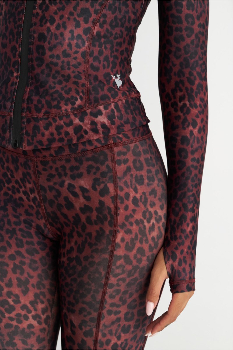 LEOPARD PRINTED SPORTS JACKET WITH THUMB DETAILS-25863050-634