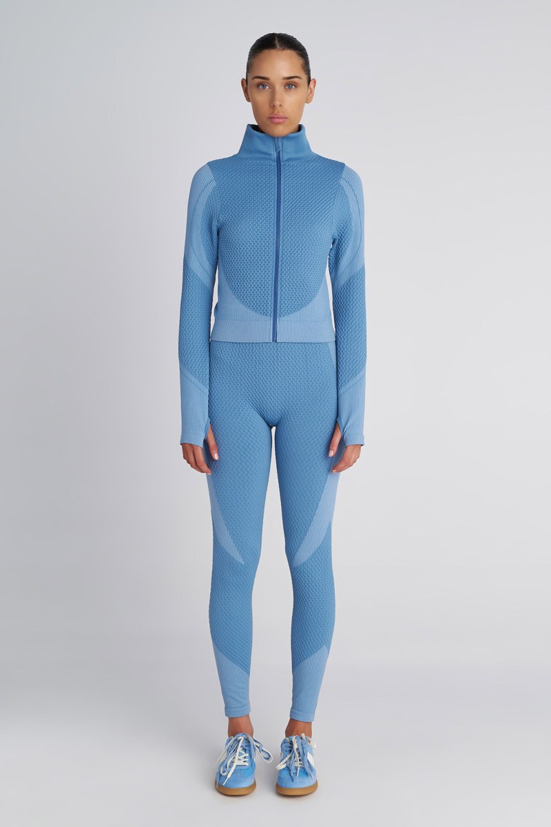 SEAMLESS SPORTS CROPPED JACKET WITH THUMB DETAILS-25863071-427