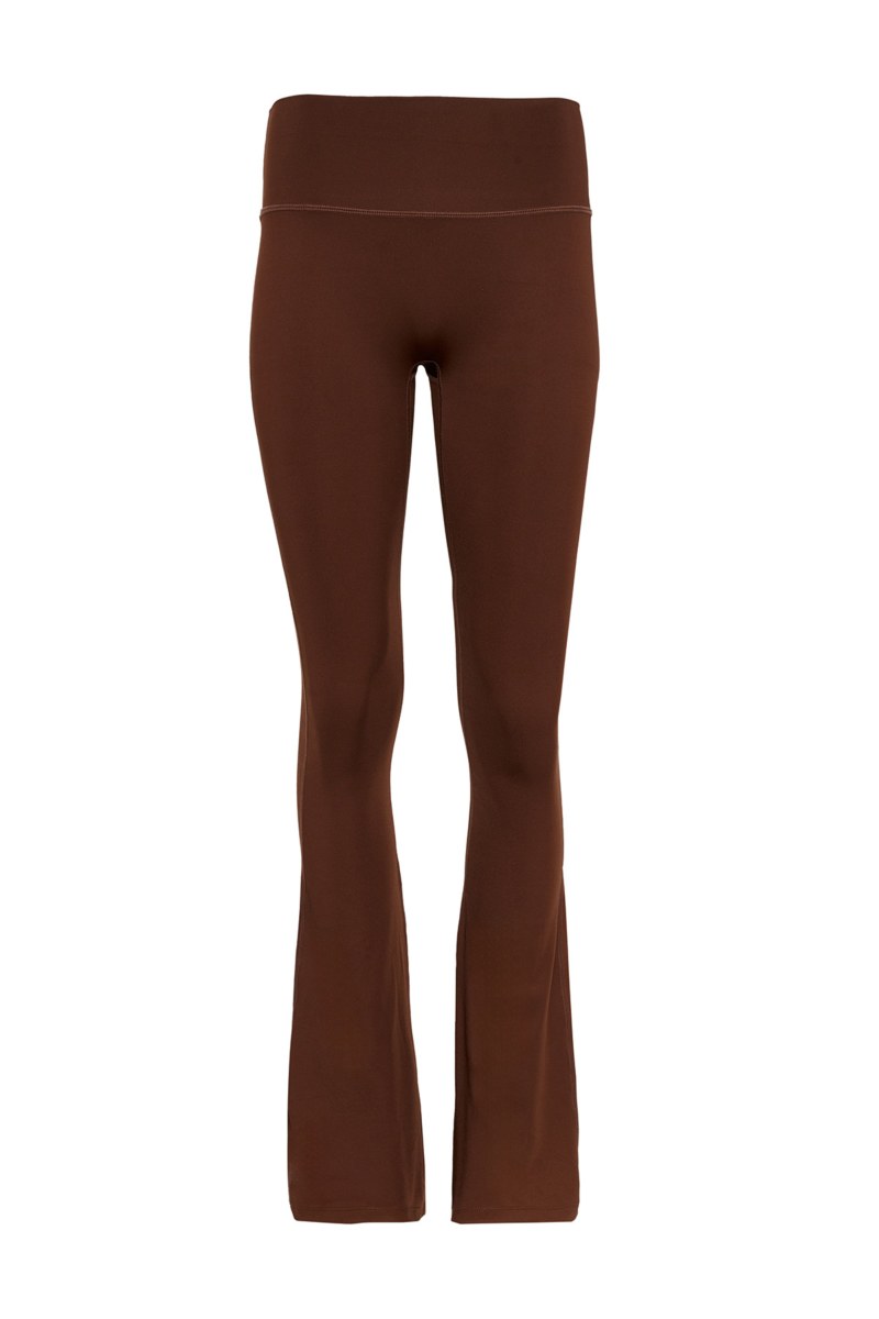 HIGH WAIST FLARED SPORTS LEGGINGS/PANTS-25865039-332