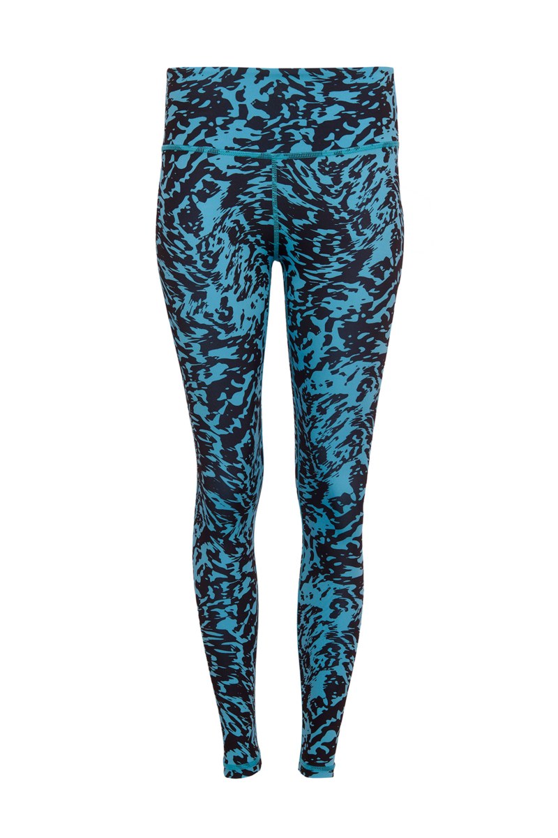 HIGH WAISTED PRINTED SPORTS LEGGINGS-25865040-413