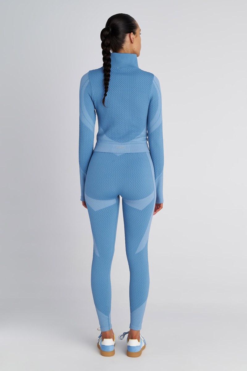 SEAMLESS HIGH-WAISTED SPORTS LEGGINGS-25865071-427