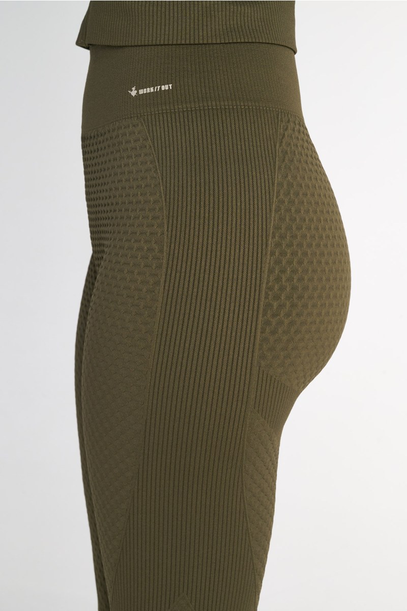 SEAMLESS HIGH-WAISTED SPORTS LEGGINGS-25865072-521