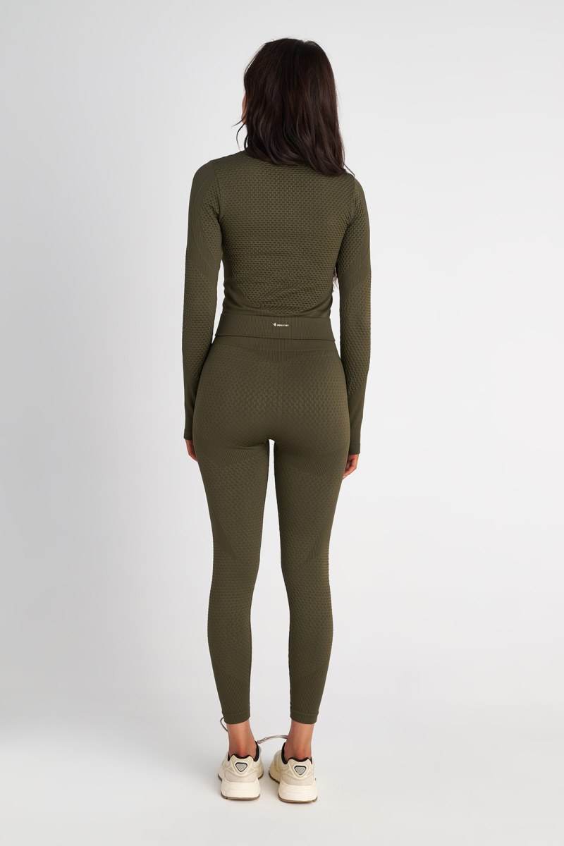 SEAMLESS HIGH-WAISTED SPORTS LEGGINGS-25865072-521