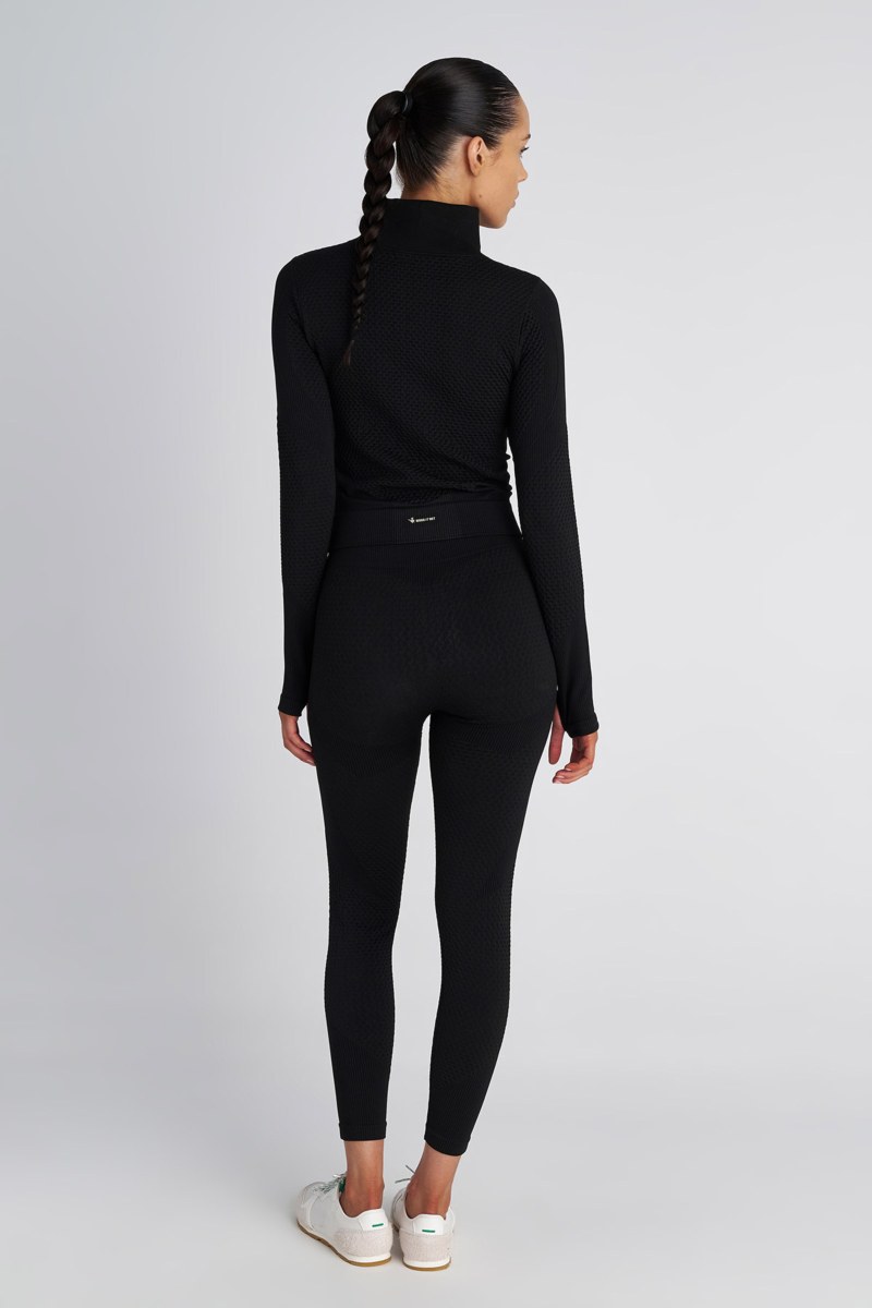 SEAMLESS HIGH-WAISTED SPORTS LEGGINGS-25865073-110