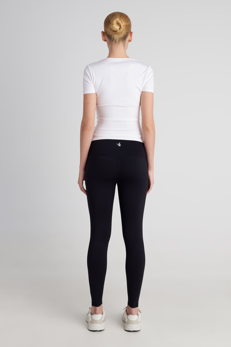 SHORT-SLEEVED SPORTS TOP WITH FRONT CUT-OUT DETAIL-25868032-103