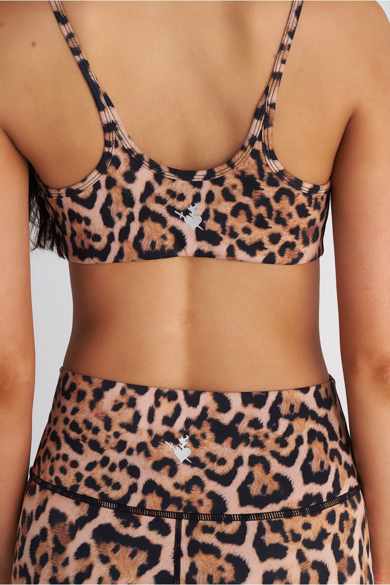 LEOPARD PRINTED SPORTS BRA-25868034-301