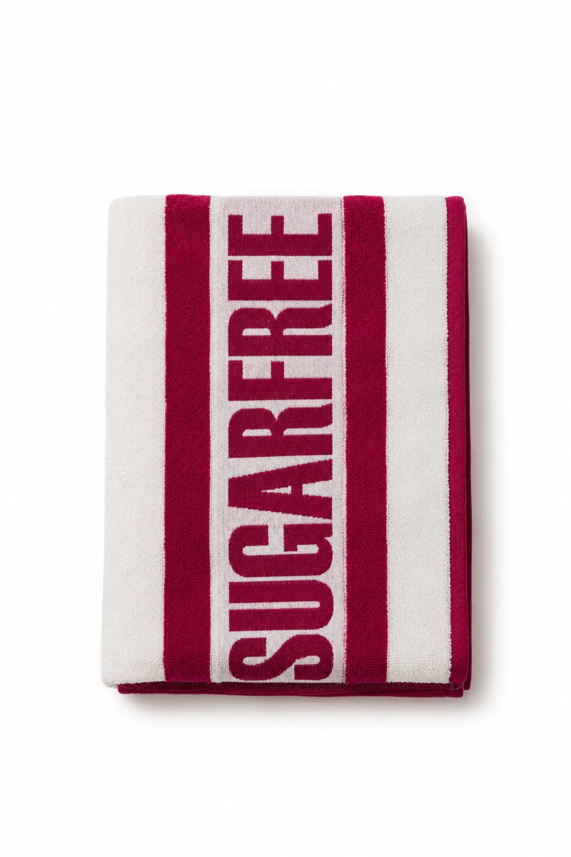 COTTON BEACH TOWEL WITH STRIPES-26199091-715