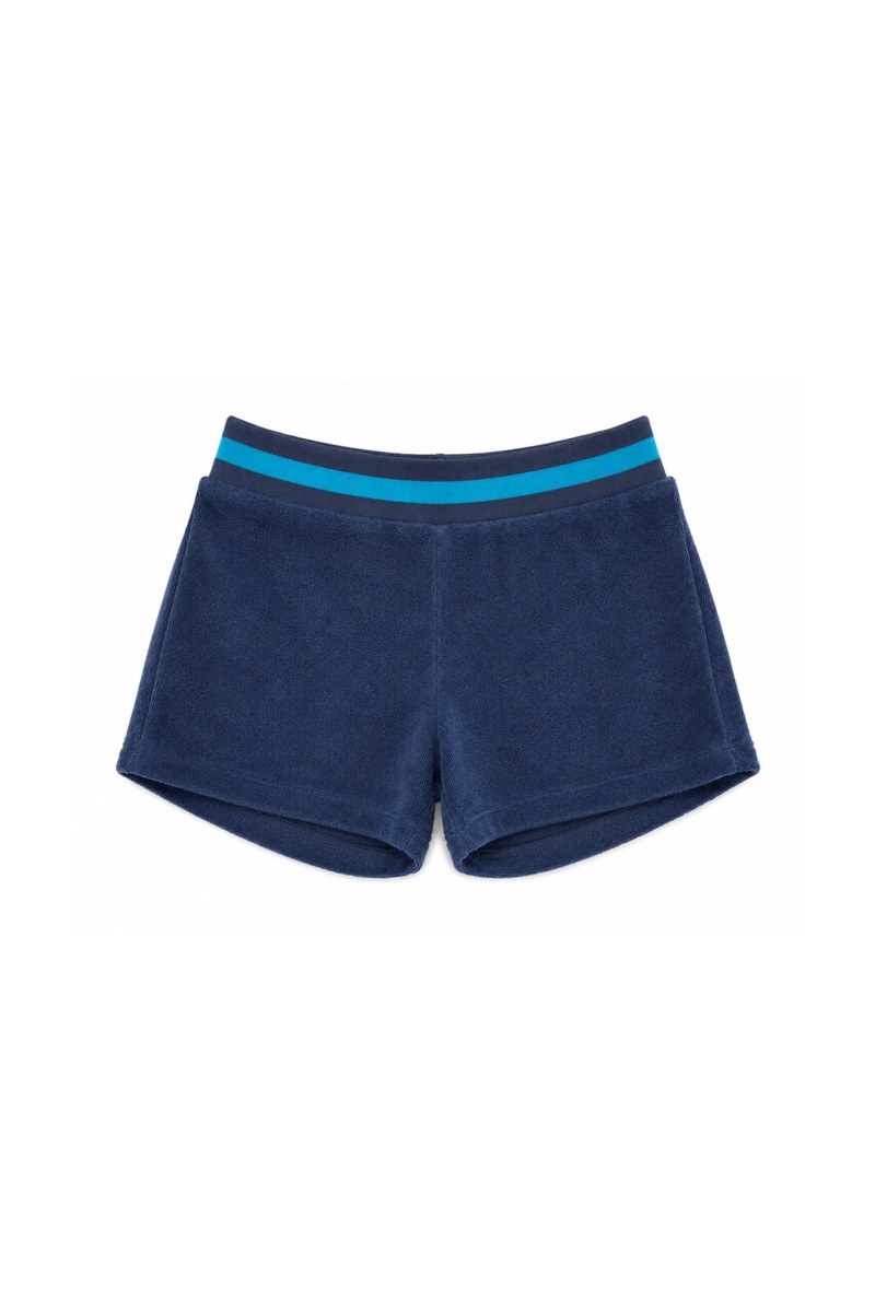 TERRY SHORTS FOR GIRLS WITH BACK PATCH POCKET-26610050-425