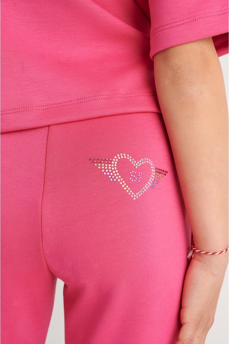 SOFT LIGHT TOUCH PANTS FOR GIRLS WITH FRONT OUTER SEAM-26611038-815