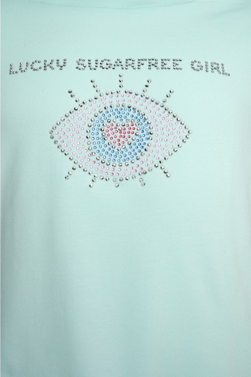 EMBELLISHED COTTON T-SHIRT FOR GIRLS-26612027-516