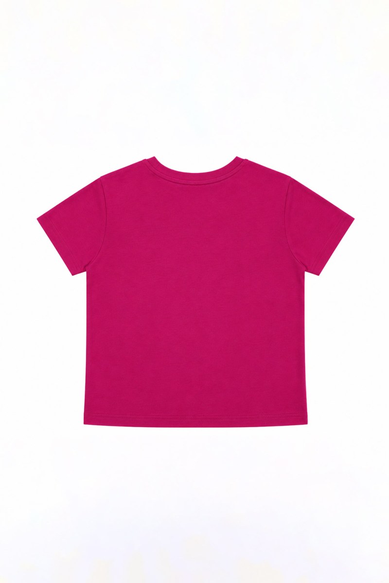 EMBELLISHED COTTON T-SHIRT FOR GIRLS-26612040-704