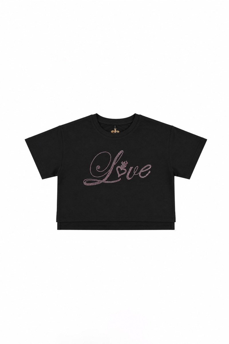 EMBELLISHED COTTON T-SHIRT FOR GIRLS-26612041-110