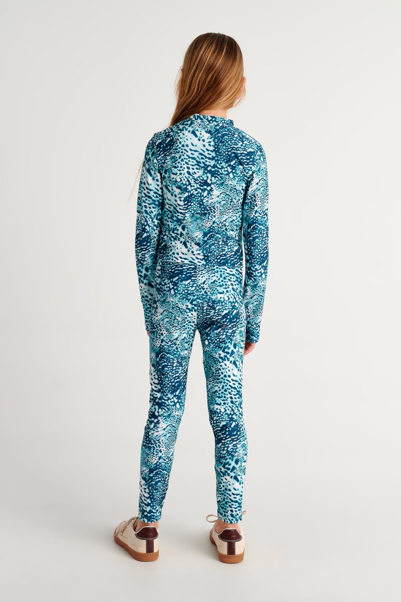 PRINTED LONG SLEEVED SPORTS JACKET IN SLIM FIT FOR GIRLS-26613021-414