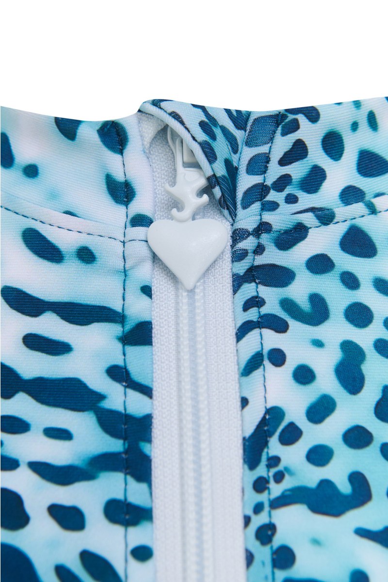 PRINTED LONG SLEEVED SPORTS JACKET IN SLIM FIT FOR GIRLS-26613021-414