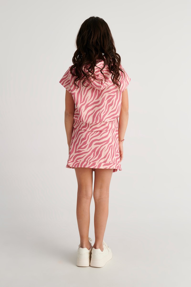 SOFT LIGHT TOUCH SHORT-SLEEVED PRINTED JACKET FOR GIRLS-26613039-719