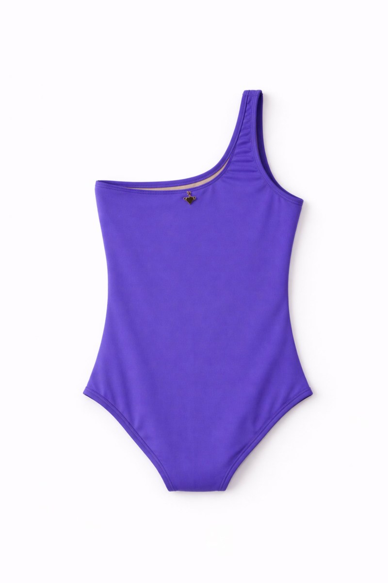 ONE SHOULDER ONEPIECE SWIMSUIT FOR GIRLS-26615006-812