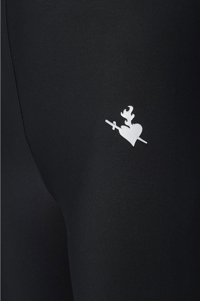 MONOCHROME LEGGINGS FOR GIRLS IN SHINY LOOK-26615022-110