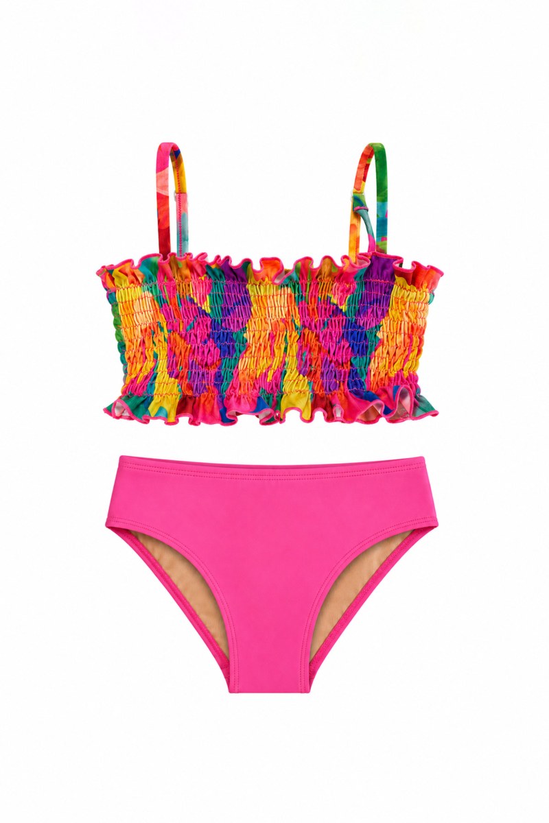 PRINTED BIKINI SET FOR GIRLS-26616002-999
