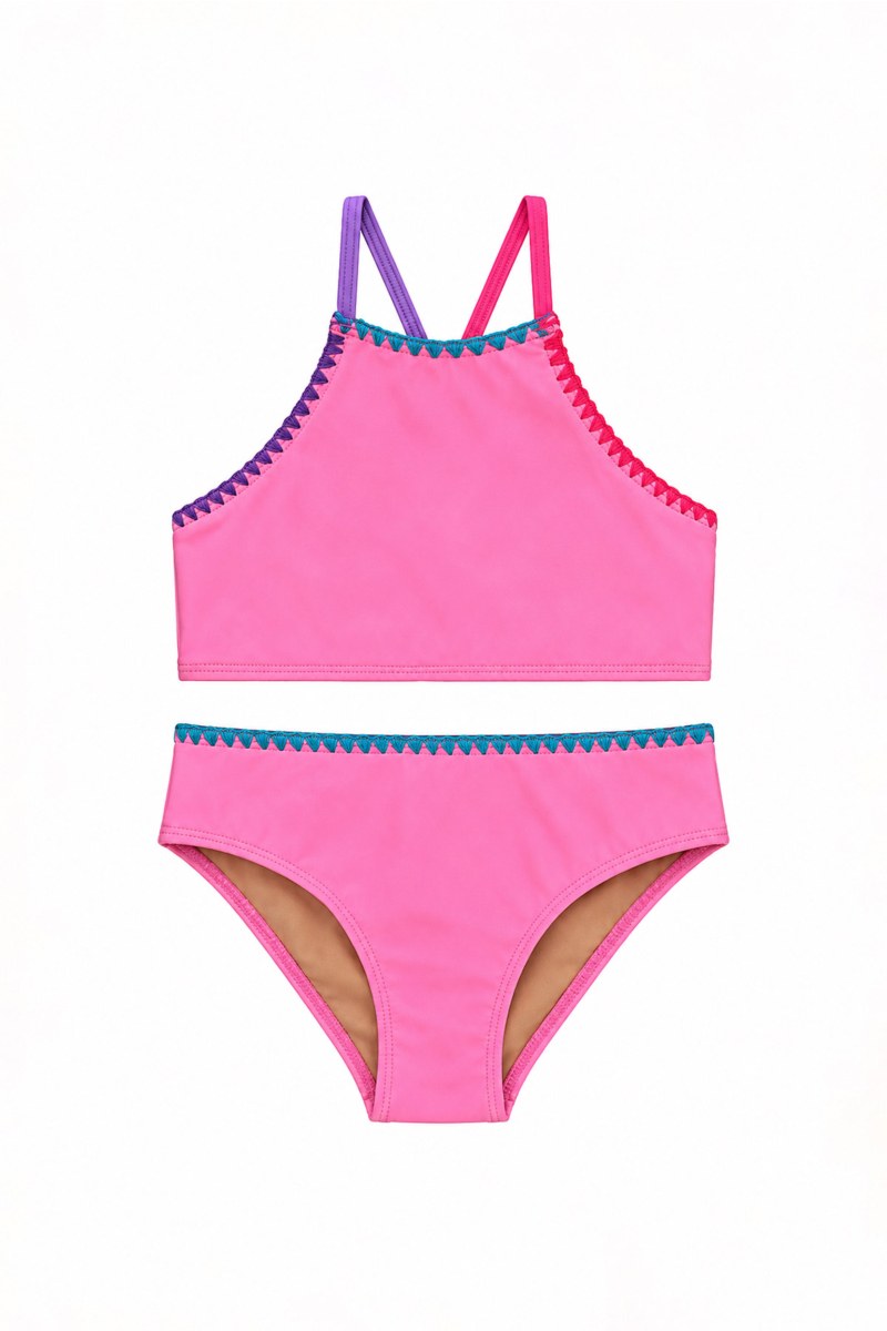 BIKINI SET FOR GIRLS WITH CROSSED STRAPS-26616003-710