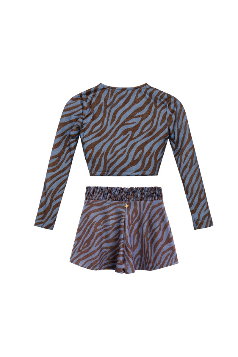 ΠΑΙΔΙΚΟ ΣΕΤ ΜΠΛΟΥΖΑ/ΣΟΡΤΣ ΜΕ ΖΕΒΡΕ ΤΥΠΩΜΑ ΚΑΙ GLITTER-26617005-420