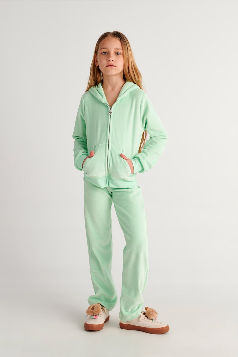 EMBELLISHED VELOUR TRACK SET FOR GIRLS-26618013-516