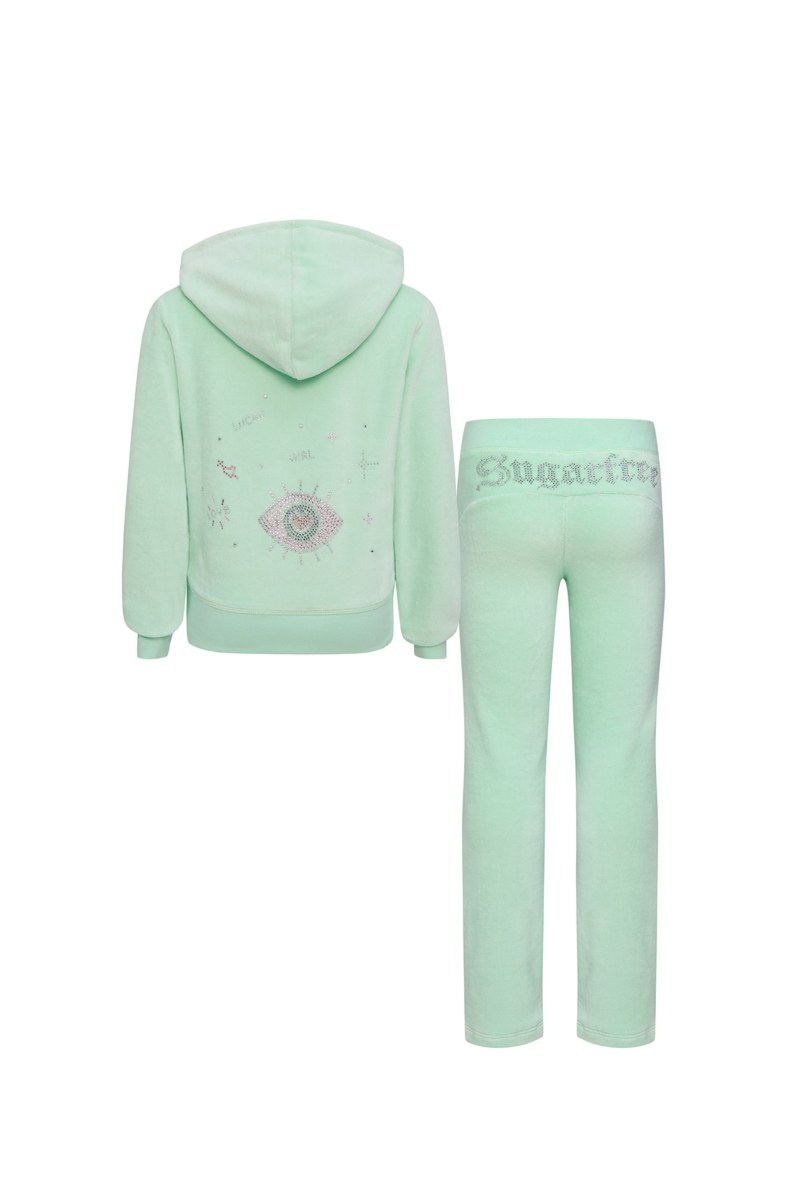 EMBELLISHED VELOUR TRACK SET FOR GIRLS-26618013-516