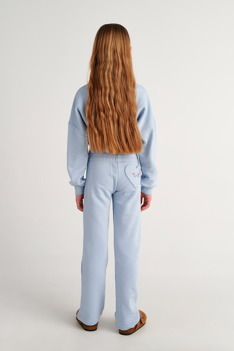 COLORFUL STRASS EMBELLISHED COTTON TRACK SET FOR GIRLS-26618017-309