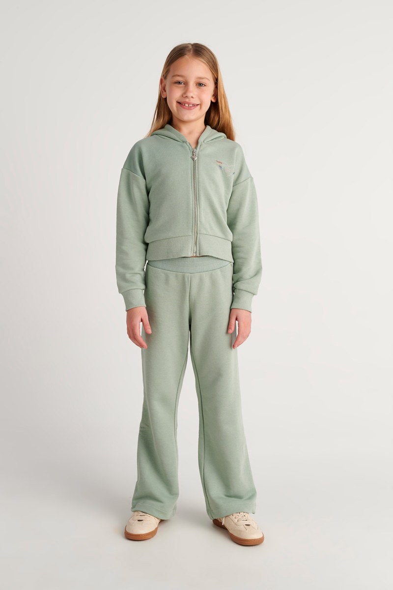 COLORFUL STRASS EMBELLISHED COTTON TRACK SET FOR GIRLS-26618019-870