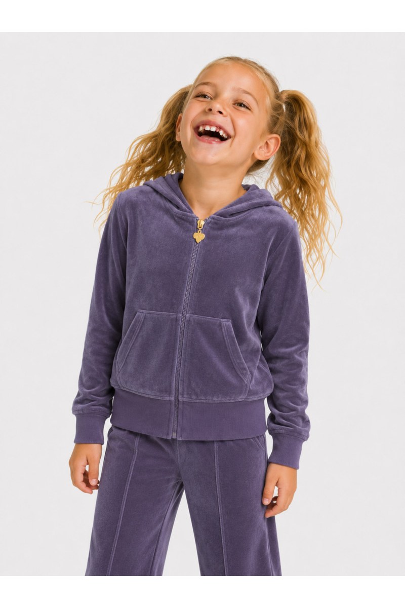 EMBELLISHED VELOUR TRACK SET FOR GIRLS-26638017-801