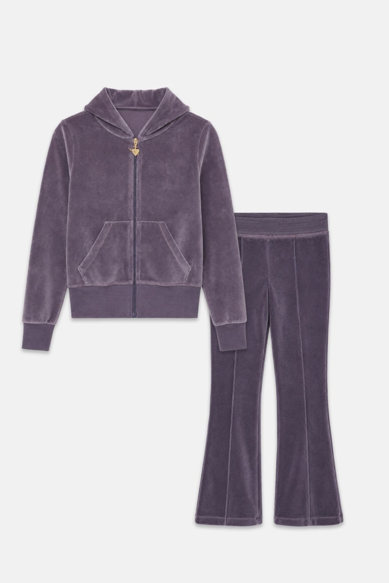 EMBELLISHED VELOUR TRACK SET FOR GIRLS-26638017-801