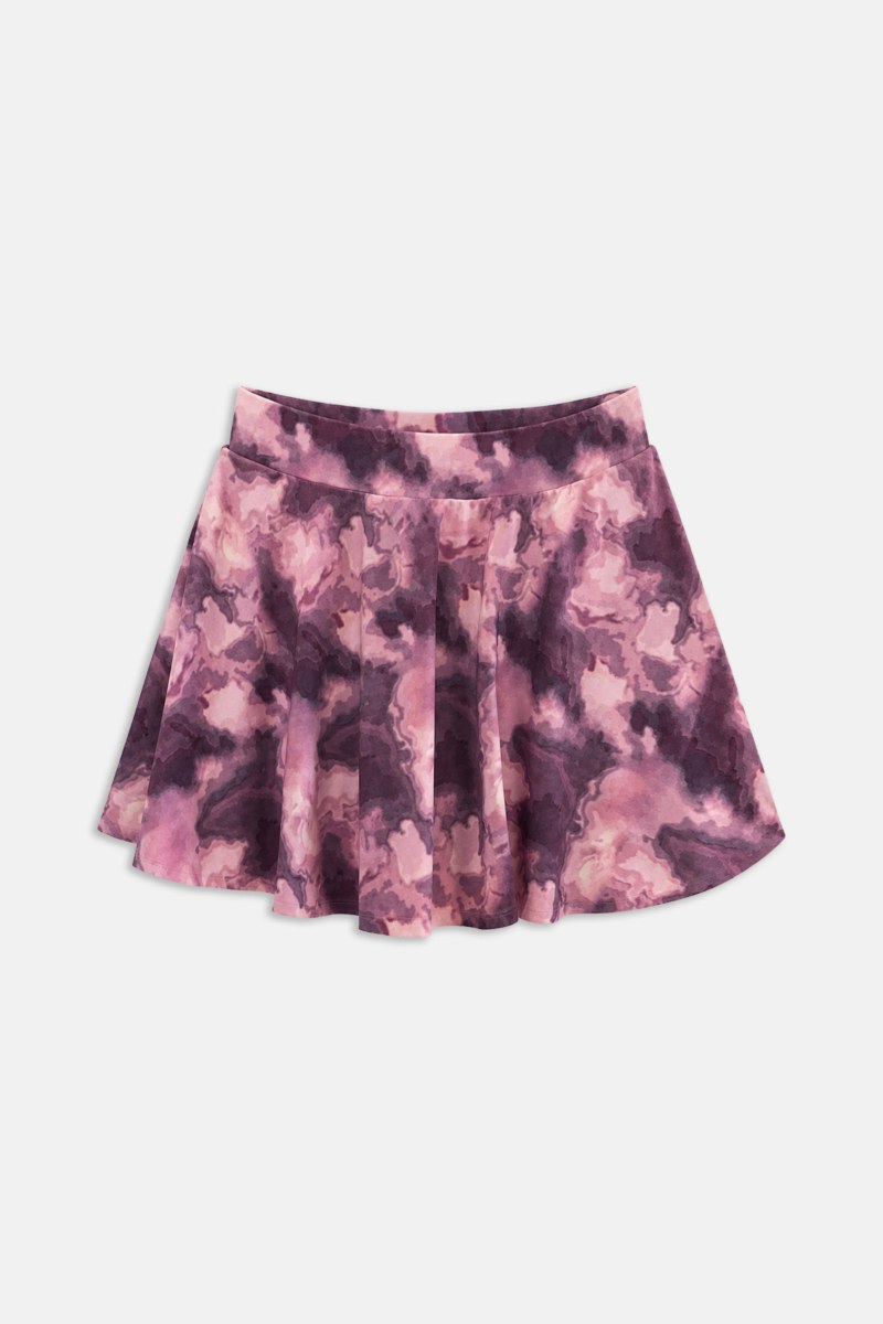 TIE-DYE SPORTS ΜΙΝΙ SKORT FOR GIRLS-26644000-999