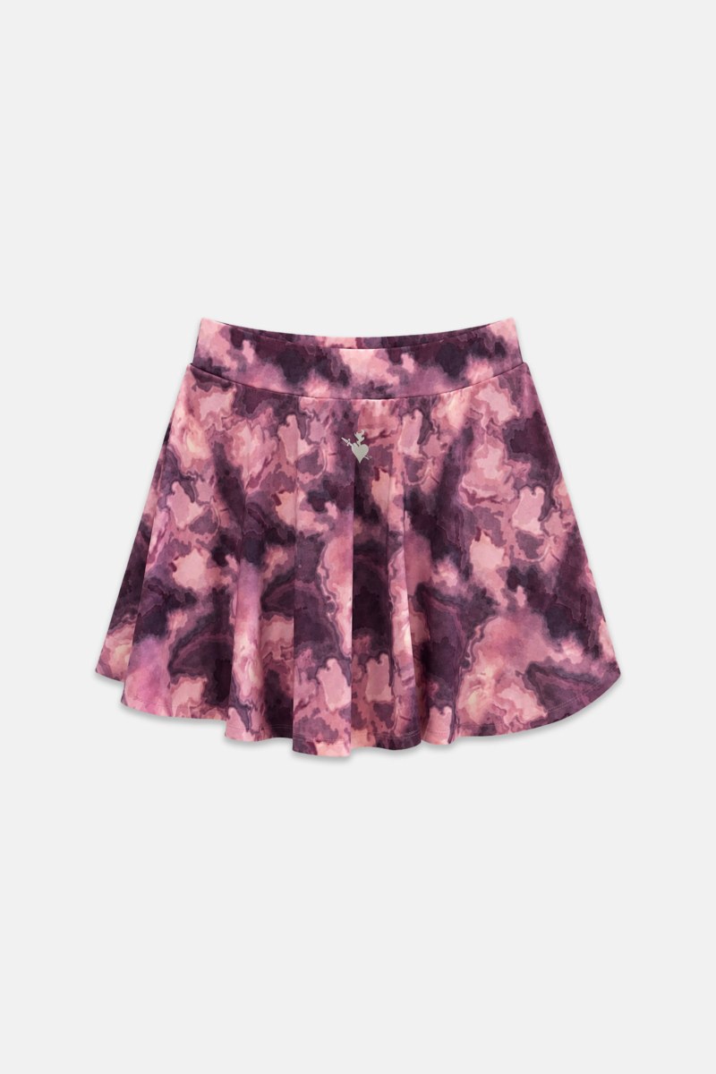 TIE-DYE SPORTS ΜΙΝΙ SKORT FOR GIRLS-26644000-999