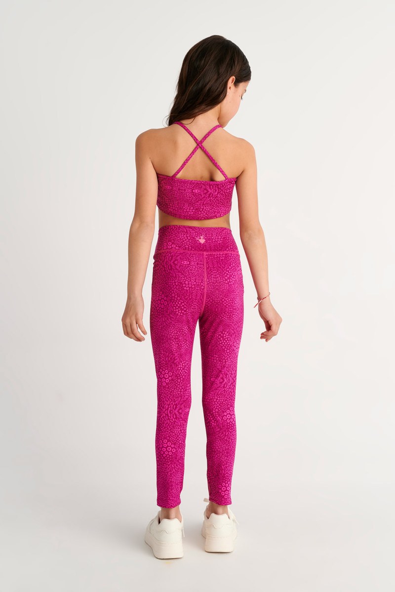 PRINTED SPORTS LEGGINGS FOR GIRLS-26645000-999