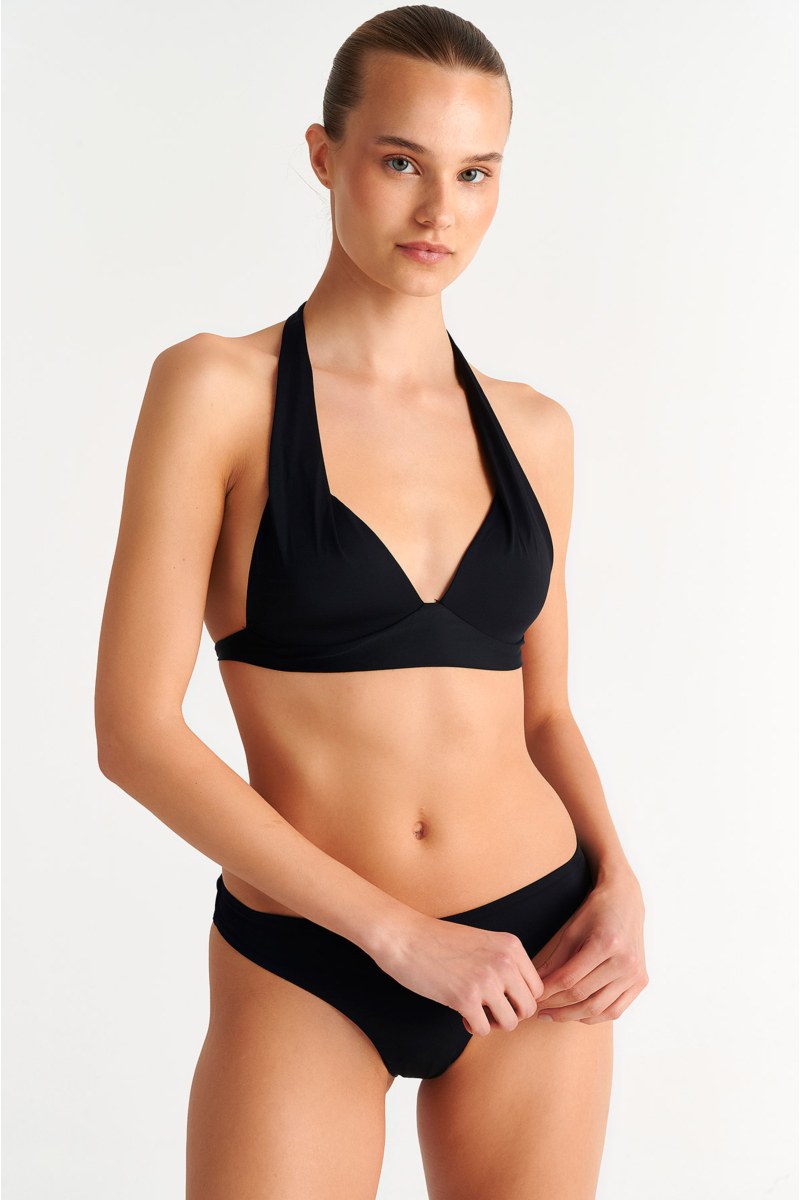 RECYCLED UNDERWIRED TRIANGLE SWIMWEAR BIKINI TOP-26801001-110