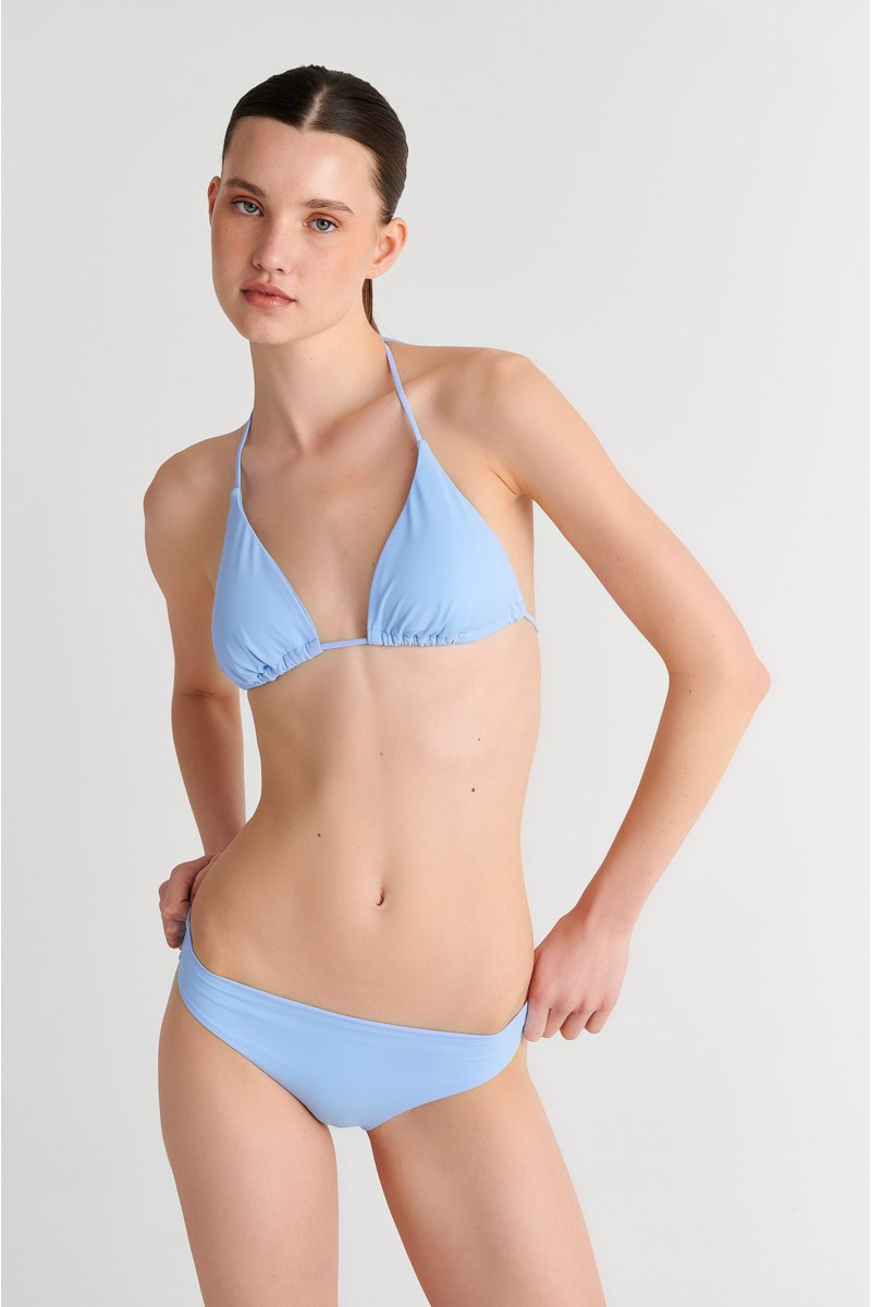 RECYCLED TRIANGLE SWIMWEAR BIKINI TOP-26801002-309